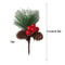 Artificial Pine Branches, Christmas Decoration, Holly Red Berry Branches, Wreath, Christmas Tree Gifts Decoration