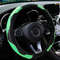 Carbon Fiber PU Leather Steering Wheel Cover Without Inner Ring Car Accessories Premium Automotive 13
