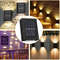 Solar Wall Lamp Outdoor Waterproof Light, Warm Up and Down Lighting, Garden, Yard, Balcony Decorative
