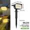LED Solar Landscape Spotlight, Outdoor Waterproof Motion Sensor Light, Solar Garden Wall Lights for Yard, Pathway, Porch
