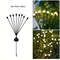 LED Solar Garden Firefly Light, Outdoor Waterproof Starburst Decorative Lamp for Path Yard Patio Landscape