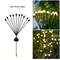 LED Solar Garden Firefly Light, Outdoor Waterproof Starburst Decorative Lamp for Path Yard Patio Landscape