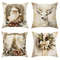 Santa Claus Reindeer Pillow Cover Christmas Decoration Cushion Christmas Tree Sofa Pillowcase Cozy 0