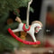 Christmas Hanging Decoration Nordic Angel Cartoon Soldiers Ornaments Double Sided Iron Art Tree Dro 16