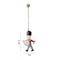 Christmas Hanging Decoration Nordic Angel Cartoon Soldiers Ornaments Double Sided Iron Art Tree Dro 34