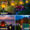 LED Outdoor Solar Torch Lights Waterproof Garden Patio Lights Flickering Dancing Flame Lamp For Yar