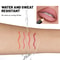 Red Contour Tint Lipliner Pencil Waterproof Matte Long Lasting Lipstick Moisturising Lips Makeup No 3