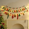 DIY Pendant Handmade Decorated For Merry Christmas Christmas Balls Flag LED String Light Hanging Ho 6