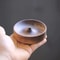 Solid Wood Incense Burner Handmade Tea Ceremony Round Holder Agarwood Tray For Stick Incense 3