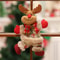 Plush Hanging Ornaments, Christmas Tree Decorations, Snowman Reindeer Bear, Holiday Party Supplies, Kids Room Window
