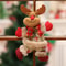 Plush Hanging Ornaments, Christmas Tree Decorations, Snowman Reindeer Bear, Holiday Party Supplies, Kids Room Window