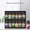 12 Pieces Essential Oil Set Lavender Rose Plant Essential Oil Air Purification Blend Aromatherapy G 2