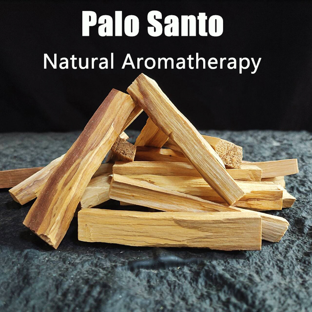 Natural Palo Santo Incense Sticks, High-Oil Smell Old Materials, Yoga Buddha Aromatherapy Household Purify Air Heal