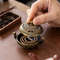 Mini Incense Burner, Three Legged Stove, Hollowed Out Pattern, Desktop Home Decoration, Indoor Stove Plate