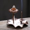 Natural Indian Cone Incense Rose Waterfall Reflux Tower Backflow Burner Fragrance For Home Tea Room 3