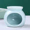 Porcelain Aroma Burner Essential Oil Furnace Mini Candle Holder Solid Color Ceramic Crafts Aromathe 6