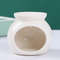 Porcelain Aroma Burner Essential Oil Furnace Mini Candle Holder Solid Color Ceramic Crafts Aromathe 9