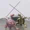 Mini Metal Turtle Incense Holder Meditation Buddha Sandalwood Stick Burner Funny Animal Home Decor 0