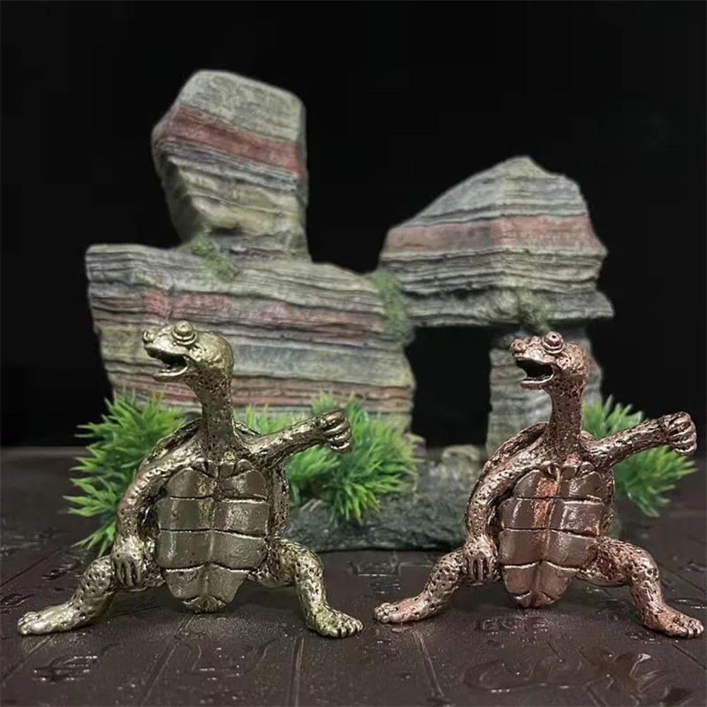 Mini Metal Turtle Incense Holder Meditation Buddha Sandalwood Stick Burner Funny Animal Home Decor 3