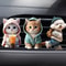 Cute cat acrylic car aromatherapy, long-lasting fragrance vent clip