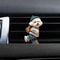 Cute cat acrylic car aromatherapy, long-lasting fragrance vent clip