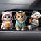 Cute cat acrylic car aromatherapy, long-lasting fragrance vent clip