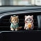 Cute cat acrylic car aromatherapy, long-lasting fragrance vent clip