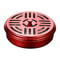 Portable Stainless Steel Round Rack Plate, Modern Spiral Cover Mosquito Coil Holder Tray, Incense Insect Repellent