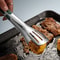 NonSlip Stainless Steel Food Tongs Meat Serving Clip Salad Bread Clamp Barbecue Grill Buffet Cookin 2