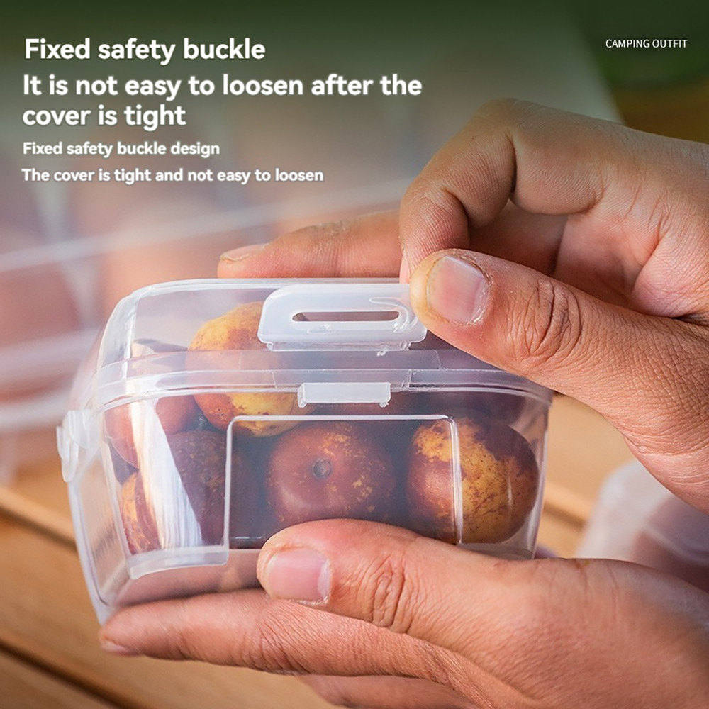 Portable Camping Shatterproof EggTray Outdoor Shockproof Egg Box Home Plastic Protection Box 3