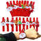 Xmas Slap Bands, Christmas Clap Bracelets, Reindeer Bear Santa Claus Snowman, Party Favors, Decorations, Gifts