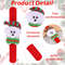 Xmas Slap Bands, Christmas Clap Bracelets, Reindeer Bear Santa Claus Snowman, Party Favors, Decorations, Gifts