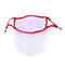 Santa Claus Costume Prop Christmas Beard Mask Red White Beard Mask Fun Holiday Prank 2