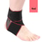 Sports Strain Wraps Bandages Weave, Professional Elastic Ankle Support Brace, Ankle Protector for Fitness Running