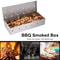 Smoker Box for Wood Chips, Stainless Steel BBQ Grilling Accessories, Wont Warp on Gas Grill or Charcoal Grill