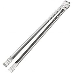 extra long grilling tongs, bbq tongs food clip, charcoal fire barbecue tool, cooking grill tongs for kitchen and outdoor