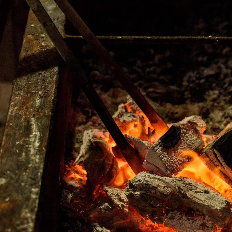 Extra Long Grilling Tongs, BBQ Tongs Food Clip, Charcoal Fire Barbecue Tool, Cooking Grill Tongs for Kitchen and Outdoor