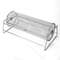 Stainless Steel Rolling BBQ Grill Mesh Basket, Rotisserie Grill Basket Roll, Barbecue Cage Roaster for Outdoor Cooking