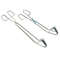 Heat Resistant Barbecue Clip HollowOut Food Tongs Stainless Steel BBQ Accessories For Kitchen And O 0
