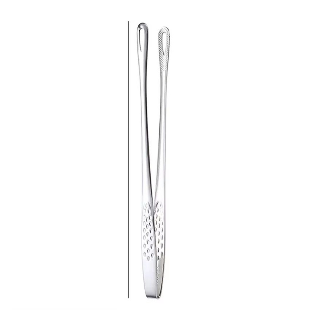 Stainless Steel Food Tongs Long Handle Kitchen Cooking Tools NonSlip Barbecue Tongs Steak Tongs Kit 6