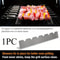 Skewers Holder Set 6 Slots BBQ Flat Skewers Racks Easy Cleaning Kebabs Support Stands BBQ Accessori 1