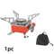 Ultralight Portable Folding Mini Square Cassette Gas Stove Outdoor Cooktop For Camping Hiking Trave 6