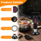 New Desktop Range Hood Portable BBQ Extractor Adjustable Exhaust Fan Indoor Hot Pot Mini Extractor 2