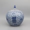 Ceramic Jar Blue And White Ceramics Home Decoration Vase Canister Pot 7