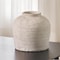 Large White Ceramic Vase Zen Style Rustic Vase Terra Cotta Pitcher Vase Distressed Farmhouse Decor 4