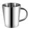 Stainless Steel Cup Portable Water Cup Reusable Easy To Clean With Handle Suitable For Office Outdo 6