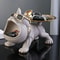 Bulldog Figurine Dog Statue Home Decor Resin Craft Animal Ornament Puppy Sculpture Storage Box 1