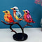 1PC Colourful Bird Desktop Decoration, Acrylic Small Ornament, Home Cubic Decoration