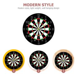 dart pattern wall hanging clock, silent modern home decor, lightweight mute room clock