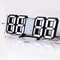LED Digital Clock, Wall Decoration, Glow Night Mode, Bedroom Electronic Watch, Adjustable Clocks